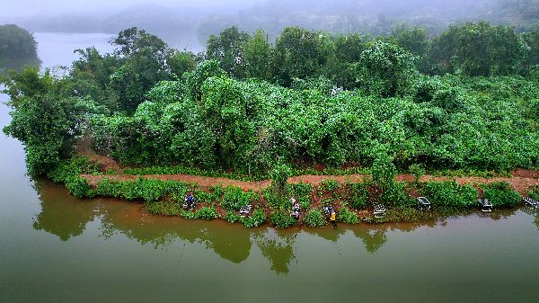 風景秀麗的垂釣地?；顒又鬓k方供圖