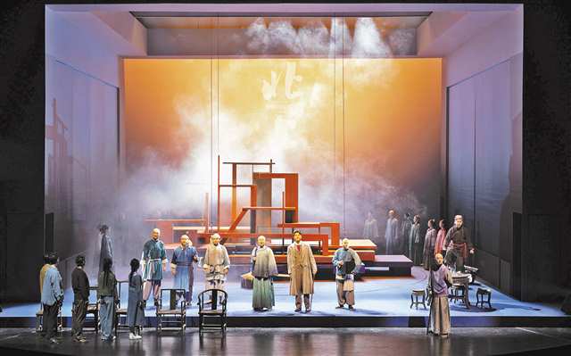 話劇《北上》劇照。（受訪者供圖）