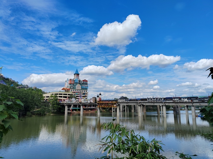 長江涪陵段雨過天晴景如畫。景區供圖