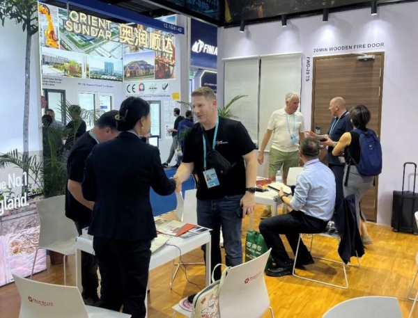 洽談場面火熱。企業供圖