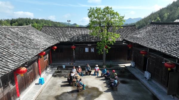 清廉講堂現場。胡程攝