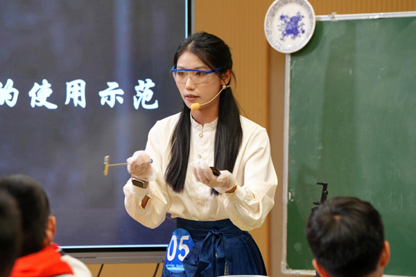 比賽現場。學校供圖