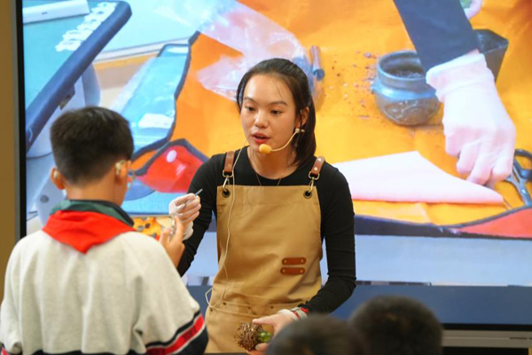 比賽現場。學校供圖