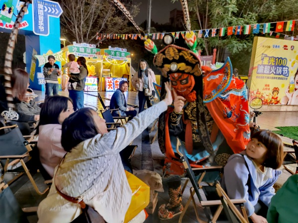 活動現場。冉冉攝