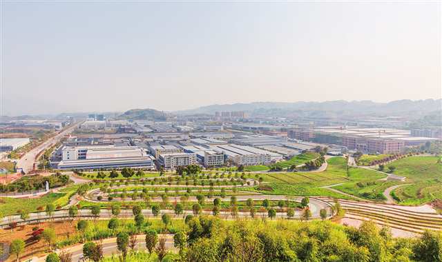 在中行金融力量支持下，蓬勃建設中的川渝高竹新區 肖先榮 攝/視覺重慶
