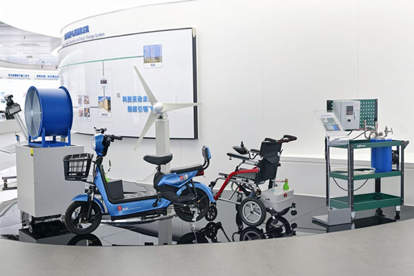 明月湖實驗室展示體驗中心內部。主辦方供圖