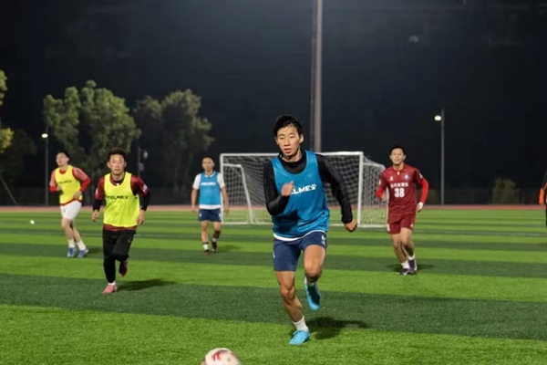 合川牧哥隊賽前訓練。組委會供圖