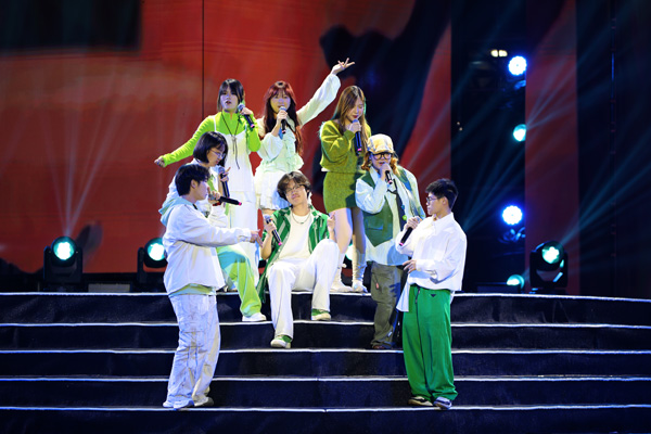 晚會現場。學校供圖