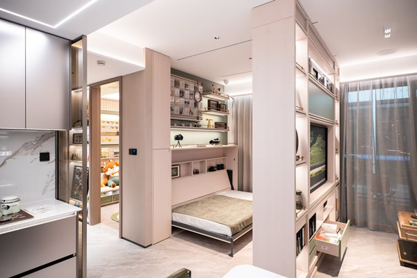 聯發現場創新演繹的可變空間。聯發供圖