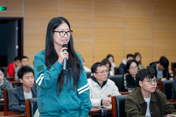 學員發表感受。國網重慶永川供電公司供圖