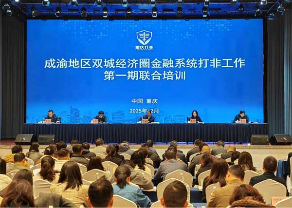 培訓會現場。重慶市委金融辦供圖